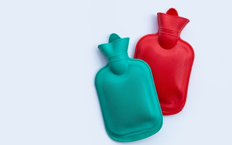 Knowing when to use Hot vs Cold Water Bottles