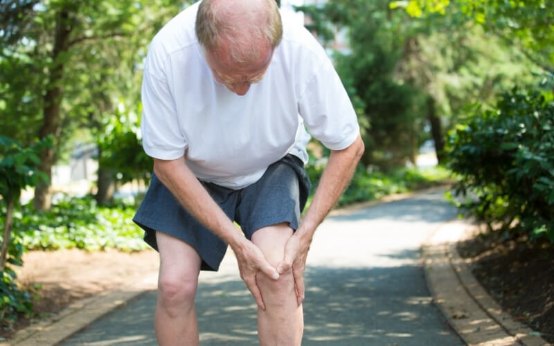 osteoarthritis pain behind the knee